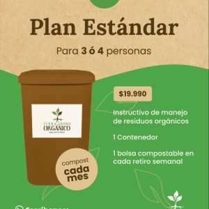 Plan Terra Hogar Estándar (3 a 4 personas)